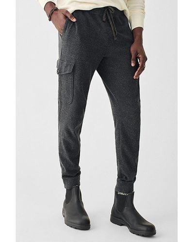 Faherty Knit Alpine Cargo Pant - Blue