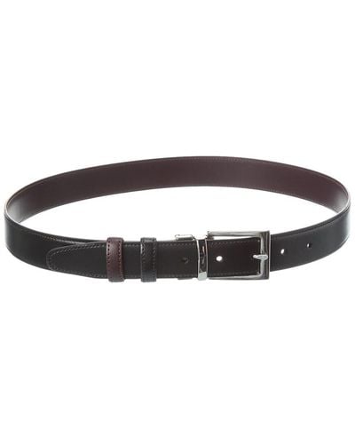 Brooks Brothers Reversible Leather Belt - Brown
