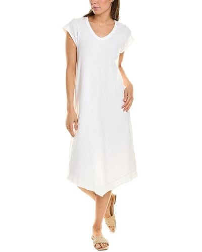 Wilt Slanted Sweatshirt Dress - White