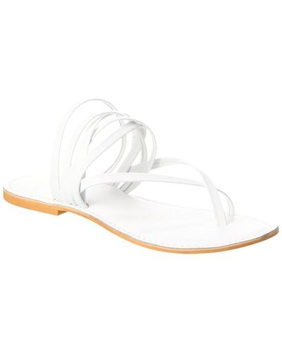 Seychelles Reezie Leather Sandal - White