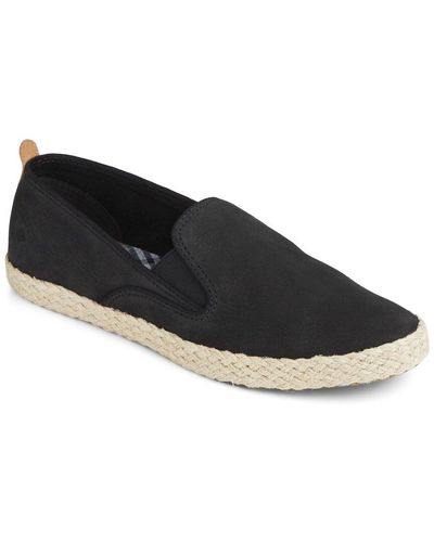 Sperry Top-Sider Sailor Twin Gore Leather Slip-on - Black