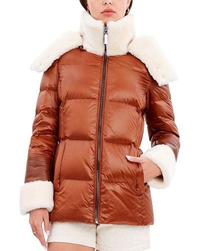 Dawn Levy Aspen Down Jacket - Orange