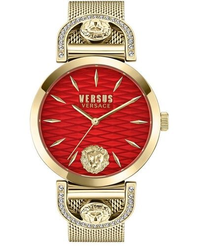 Versus Versus By Versace Iseo Watch - Red