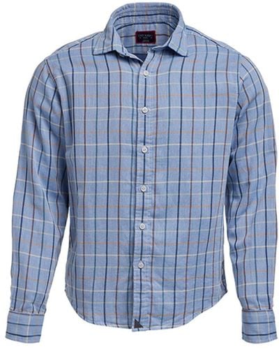 UNTUCKit Gauze Hartley Shirt - Blue