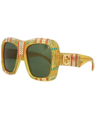 Gucci GG0498S 54mm Sunglasses - Yellow