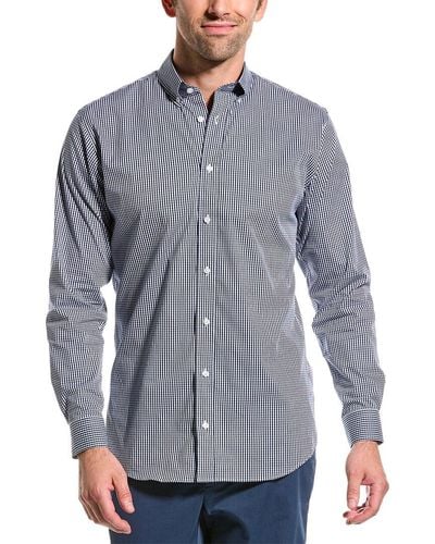 ALTON LANE The Mercantile Tailored Fit Shirt - Blue