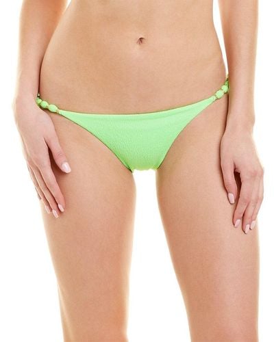 ViX Firenze Beads String Bikini Bottom - Green