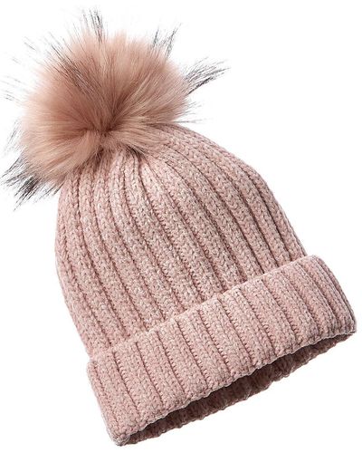 La Fiorentina Basic Knit Beanie - Pink