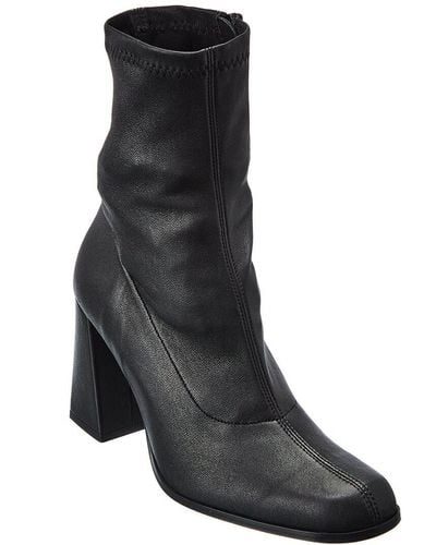 BY FAR Phillip Leather Boot - Black