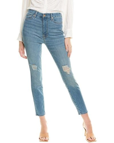 7 For All Mankind Aubrey Hewes Skinny Jean - Blue