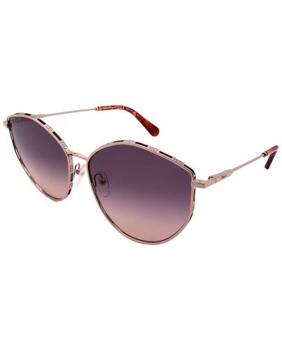 Ferragamo Sf264s 60mm Sunglasses - Purple