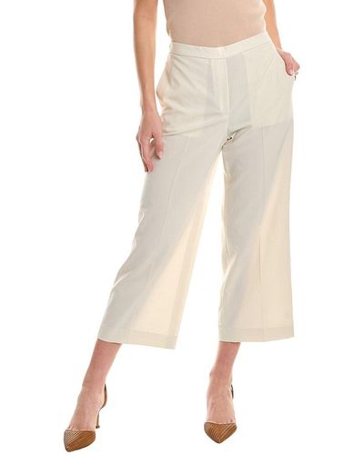 Theory Wide Pant - Natural
