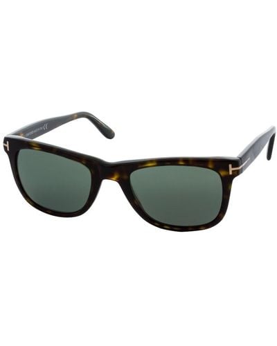 Tom Ford Leo 52Mm Sunglasses - Green