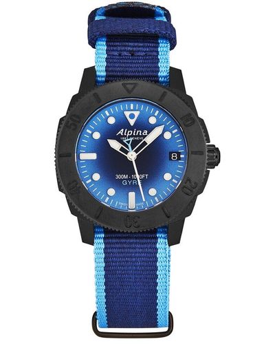 Alpina Seastrong Diver Watch - Blue