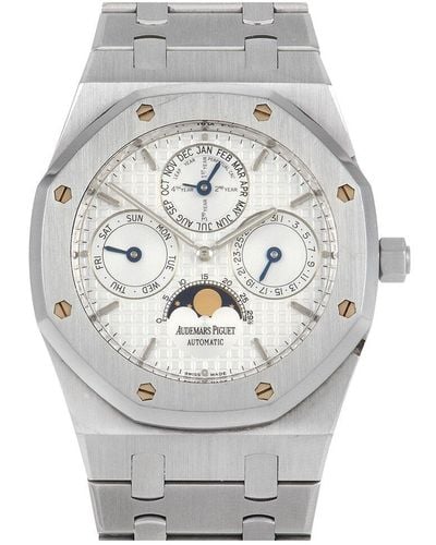 Audemars Piguet Royal Oak Watch (Authentic Pre-Owned) - Grey