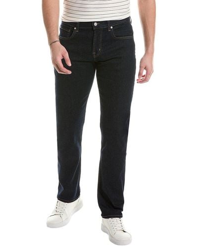 7 For All Mankind The Straight Rinse Classic Straight Jean - Black