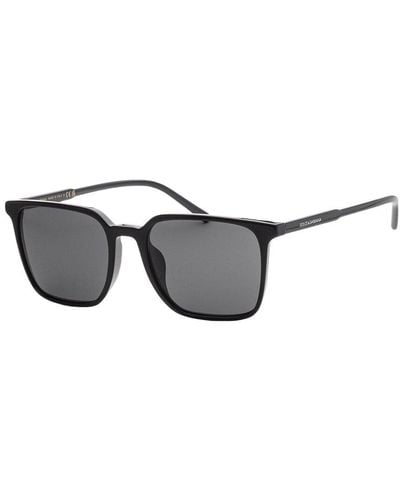 Dolce & Gabbana Dg4424f 56mm Sunglasses - Black