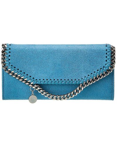 Stella McCartney Falabella Continental Wallet - Blue