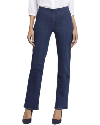 NYDJ Bailey Palace Relaxed Straight Jean - Blue