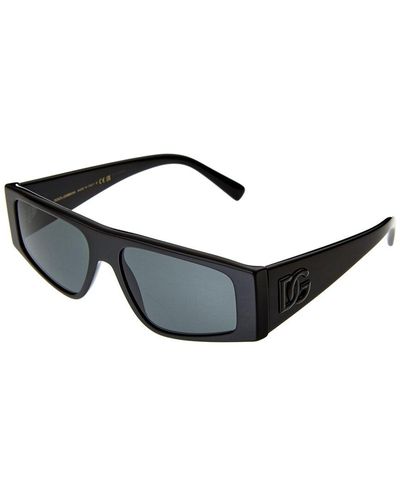 Dolce & Gabbana Unisex Dg4453 55mm Sunglasses - Black