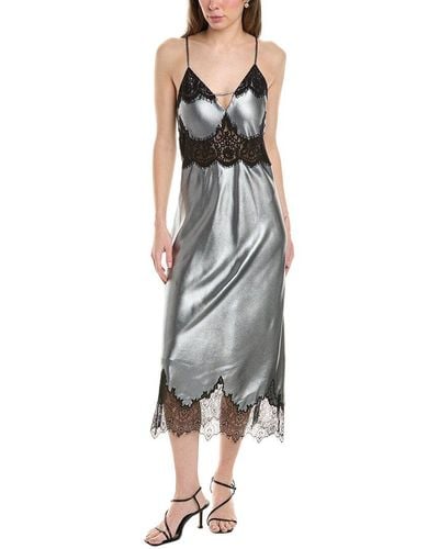 AllSaints Ophelia Maxi Dress - Gray