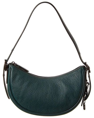 COACH Luna Leather Shoulder Bag - Green