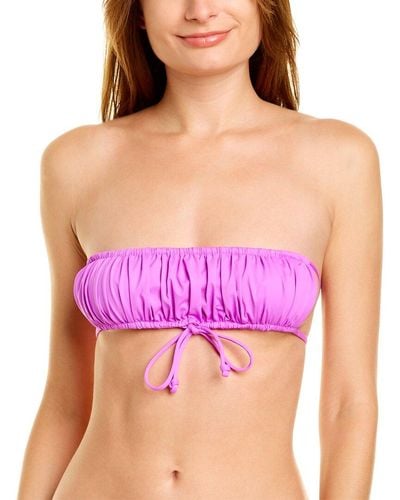 Frankie's Bikinis Bikinis Dreamy Halter Top - Purple