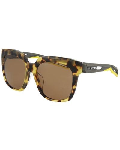 Balenciaga 55mm Sunglasses - Natural