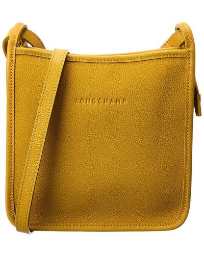 Longchamp Mailbox Yellow Ladies 6.9 x 7.9 x 5.5 in Top Handle Bag  10103HTA020 3597921989028 - Handbags, Mailbox - Jomashop