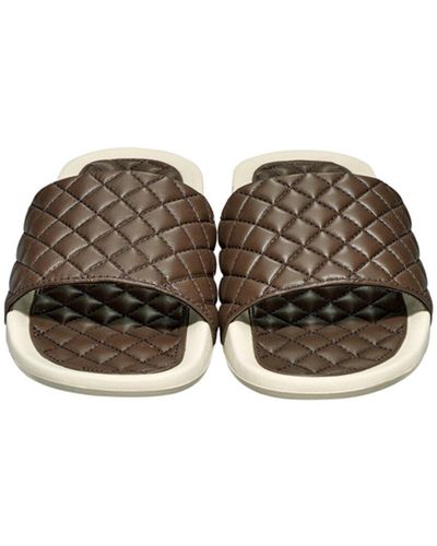 Athletic Propulsion Labs Lusso Leather Slide - Brown