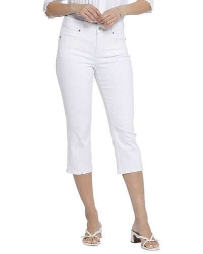 NYDJ Waist Match Optic White Relaxed Jean