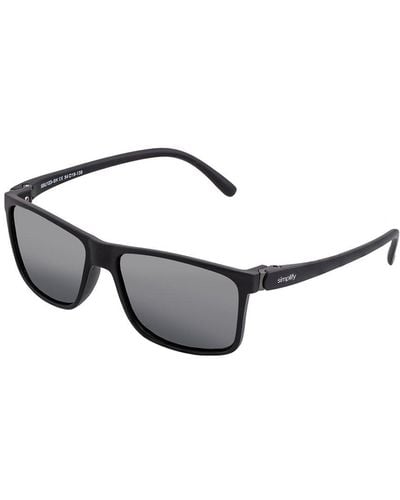 Simplify Unisex Ssu123 54 X 39mm Polarized Sunglasses - Multicolor
