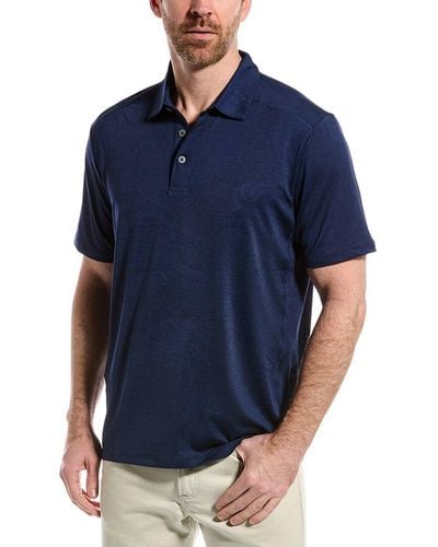 Tommy Bahama Delray Frond Polo Shirt - Blue