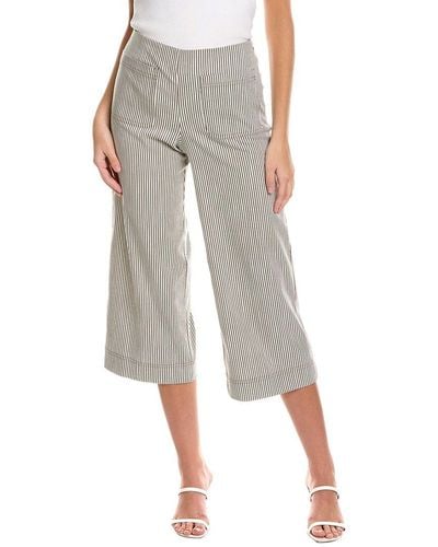 TRINA TURK Vintage Brown Linen Low Waist Wide Leg Summer Pants Trousers XS  -  Norway