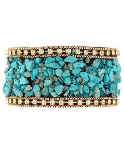 Saachi Beaded Bracelet - Blue