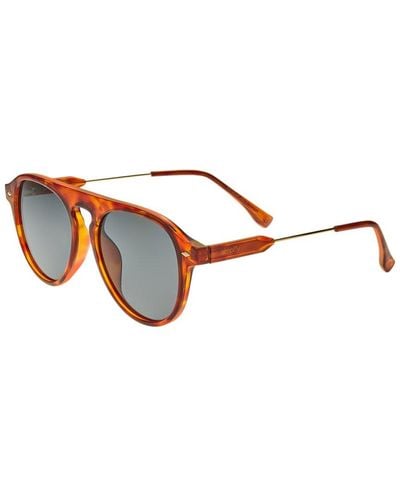 Simplify Ssu127-c5 51mm Polarized Sunglasses - Brown
