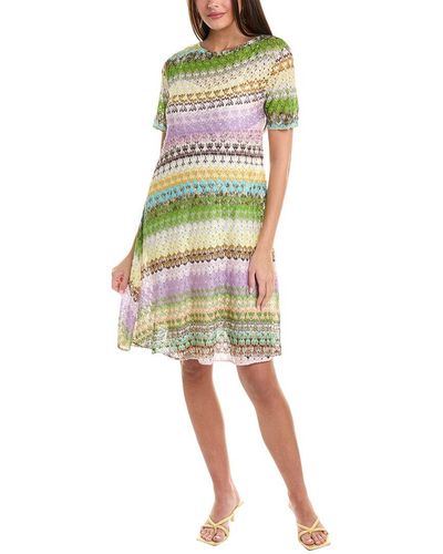 Missoni Lace-effect Knit Midi Dress - Multicolour