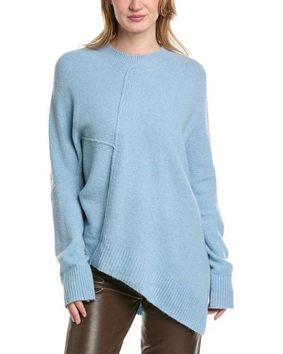 AllSaints Lock Wool-blend Sweater - Blue