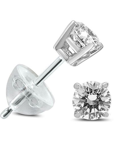 Monary 14k 0.25 Ct. Tw. Diamond Earrings - White