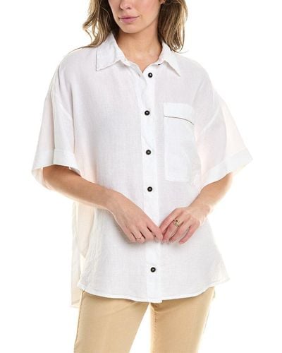 Peserico Linen Shirt - White