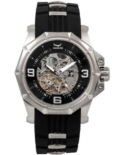 Aquaswiss Unisex Vessel G Automatic Watch - Black