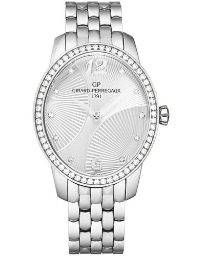 Girard-Perregaux Cats Eye Diamond Watch - Grey