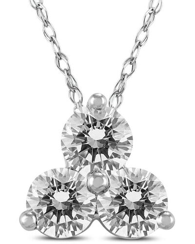 Monary 14k 0.96 Ct. Tw. Diamond Necklace - Multicolor