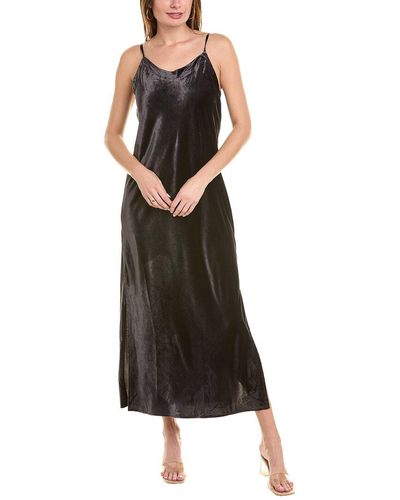 Splendid Velvet Breeze Maxi Dress - Black