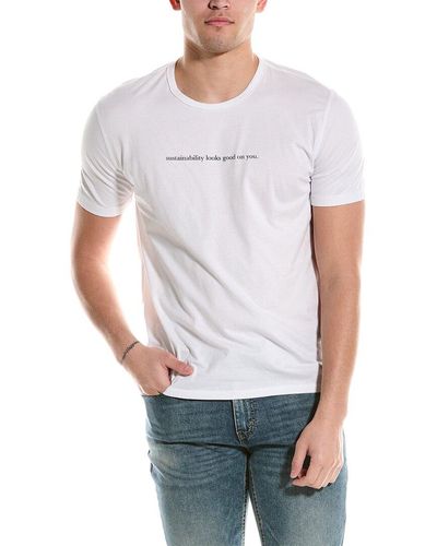 AG Jeans Anders Classic Fit T-shirt - White