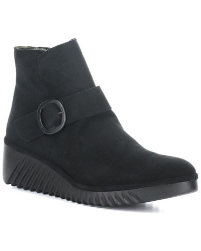 Fly London Leli Leather Boot - Black