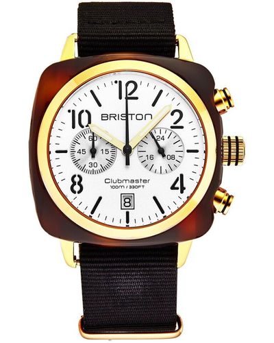 Briston Clubmaster Diver Automatic Watch, Brown, 42 mm, 18642.PS.D