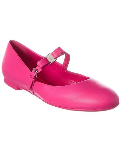Pink Ballet flats and ballerina shoes for Women | Lyst