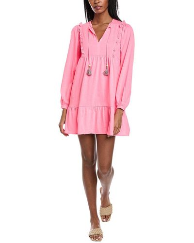 Lisa Todd Tiered T-shirt Dress - Pink