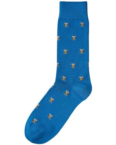 Charles Tyrwhitt Design Sock - Blue
